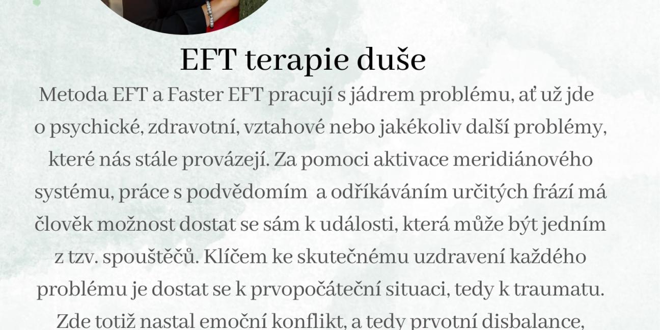 Věra Miadiková: EFT terapie cestou duše - obrázek 1